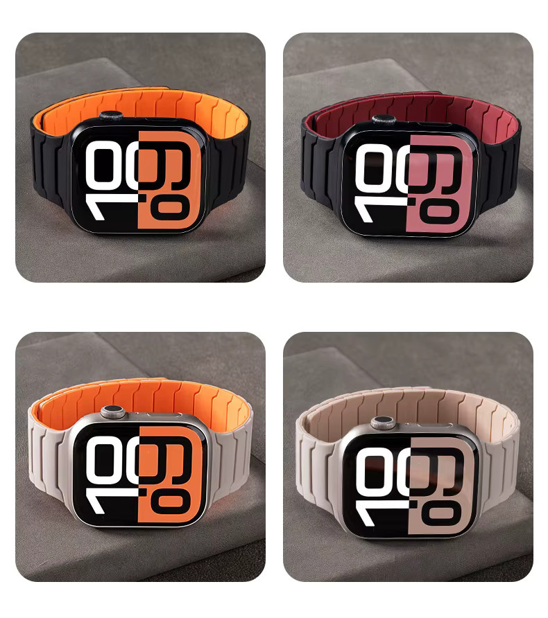 I LOVE LUO Uhrenarmband, Silikon, Unisex - Bild 4