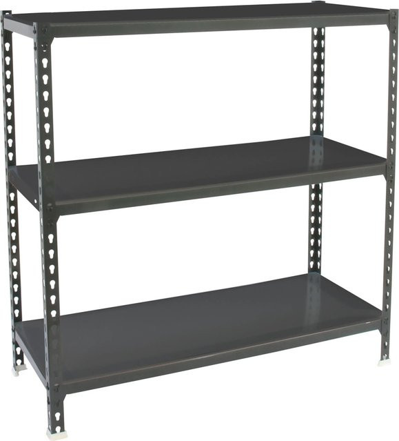 PROREGAL Schwerlastregal Baby Metal Shark in Anthrazit, H x B x T: 90 x 100 x 50 cm, Fachlast 180 kg - Bild 1