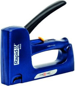 Rapid Handtacker R453 Ergonomic in Blau aus Stahl mit Flachklammern - Bild 1