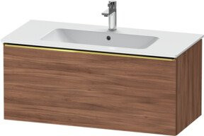 Duravit Waschtischunterschrank D-Neo wandhängend in Braun, B: 101 cm, T: 46,2 cm, H: 44 cm - Bild 1
