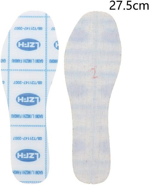 Oner Anti-Piercing Einlegesohlen aus Kevlarfaser mit Durchstichschutz und Dämpfung, Farbe: Weiß, Länge: 27,5 cm - Bild 1