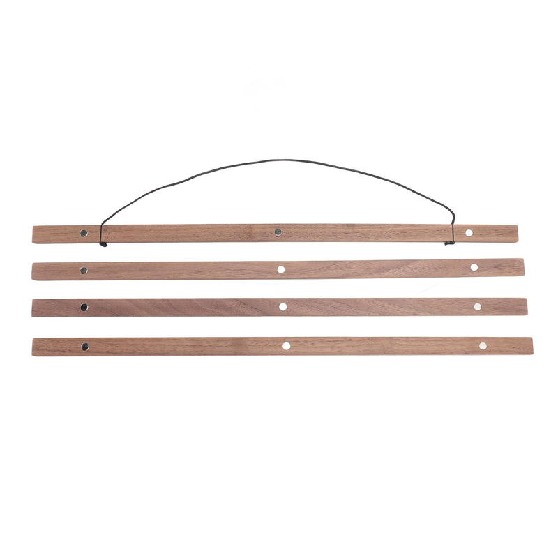 GoolRC Magnetische Poster Frame Hanger aus Holz in Schwarz und Walnussbraun für Prints und Poster - Bild 2