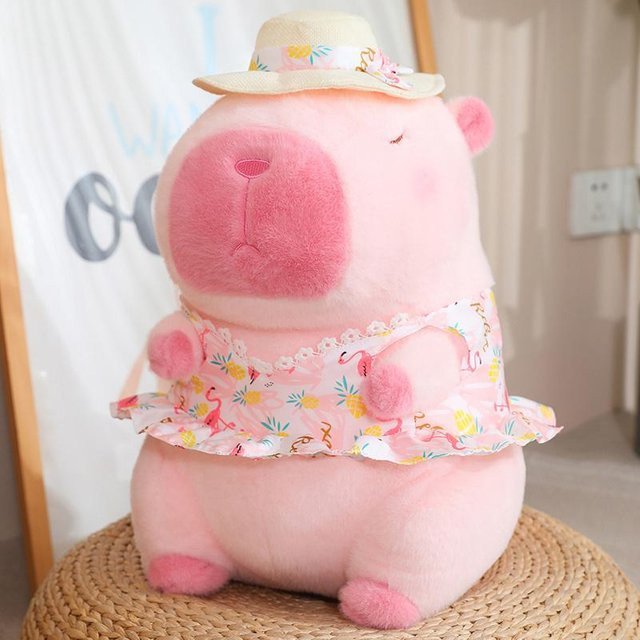 Bai Fen Bai Toys Capybara Plüschtier, Blau, ab 14 Jahren - Bild 1