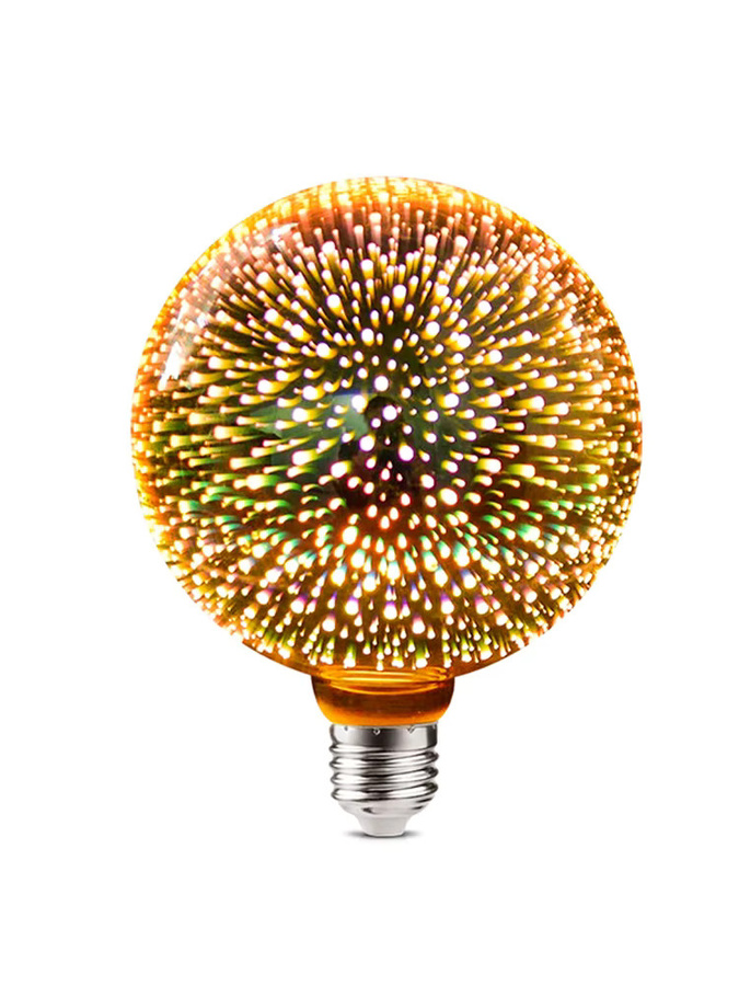 Guillermo 3D LED Tischlampe mit buntem Feuerwerkseffekt in Multicolor - Bild 4
