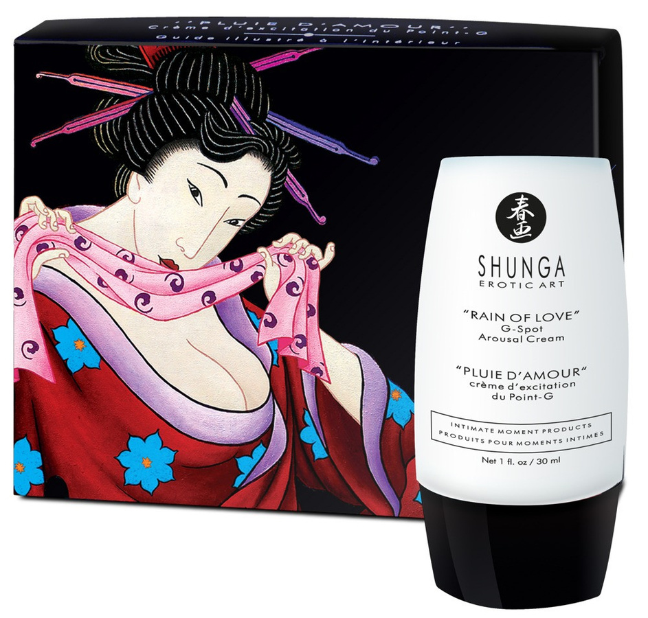 Shunga Rain of Love G-Spot Creme, 30 ml, mit Vitamin E, Damen - Bild 3