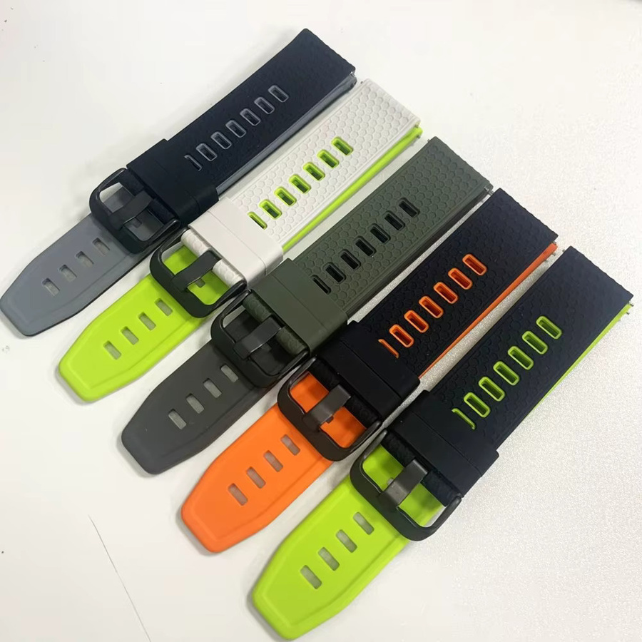 Xiaomi Uhrenarmband Silikon, 22 mm, Schwarz, Unisex - Bild 5