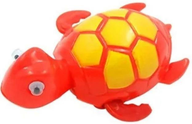 Fashnics Ketten-Bade-Spielzeug Uhrwerk Schildkröte Clownfisch Frosch - Bild 1