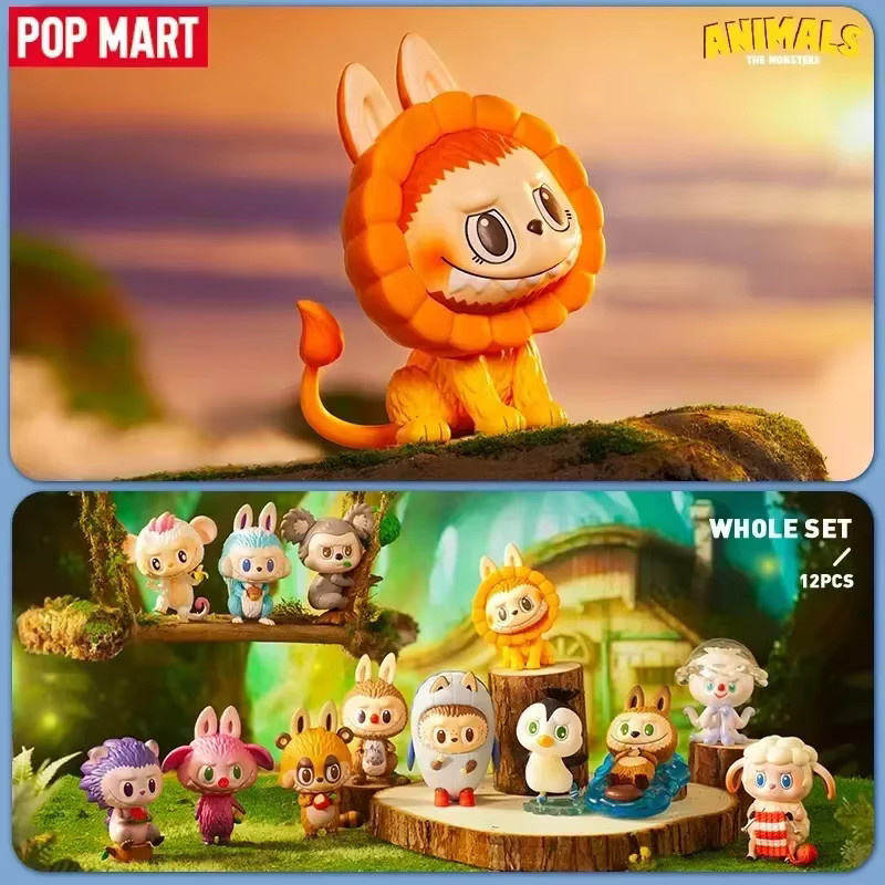 POP MART LABUBU THE MONSTERS Tiere, Mystery Box, Überraschungsspielzeug - Bild 1