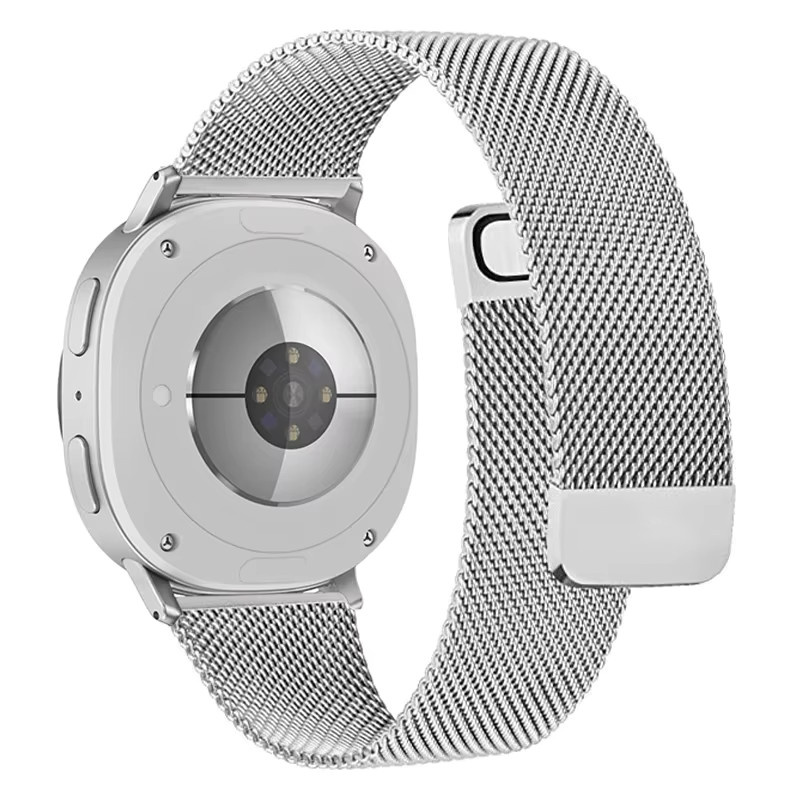 Uhrenarmband Milanaise, Edelstahl, Silber, Unisex - Bild 2