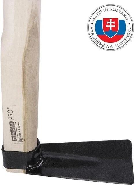 PROREGAL Hacke aus Stahl und Holz mit 120 cm Stiel, Breite: 7 cm - Bild 1