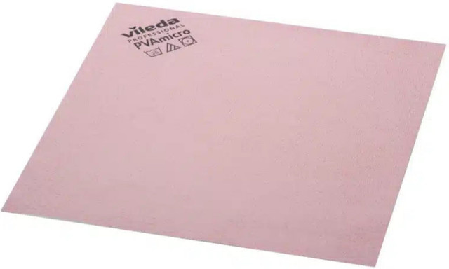 Vileda Professional PVAmicro Microfasertuch, 5 Stück, rot - Bild 1