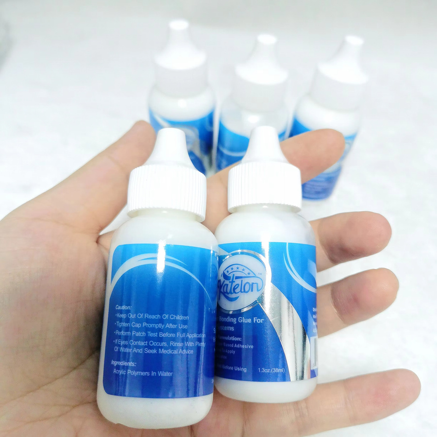 Katelon Perückenkleber für Spitzen und Toupets, 38 ml, Weiß - Bild 2