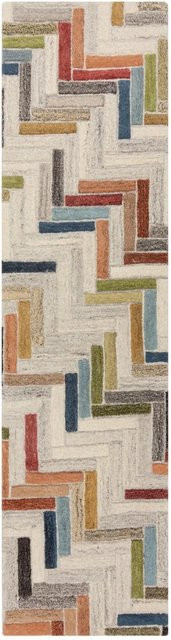 Flair Rugs Wollteppich Russo Mehrfarbig B: 60 cm, L: 230 cm - Bild 1