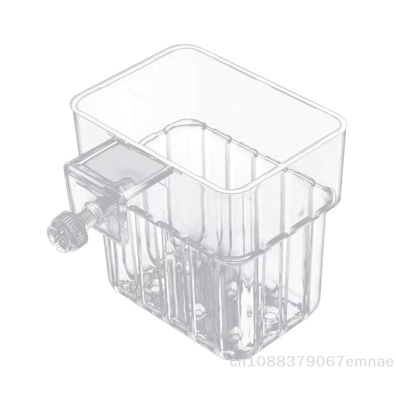 JETTING Wandmontierter Hydroponischer Pflanzenhalter aus transparentem Kunststoff für Aquarien-Dekoration - Bild 5