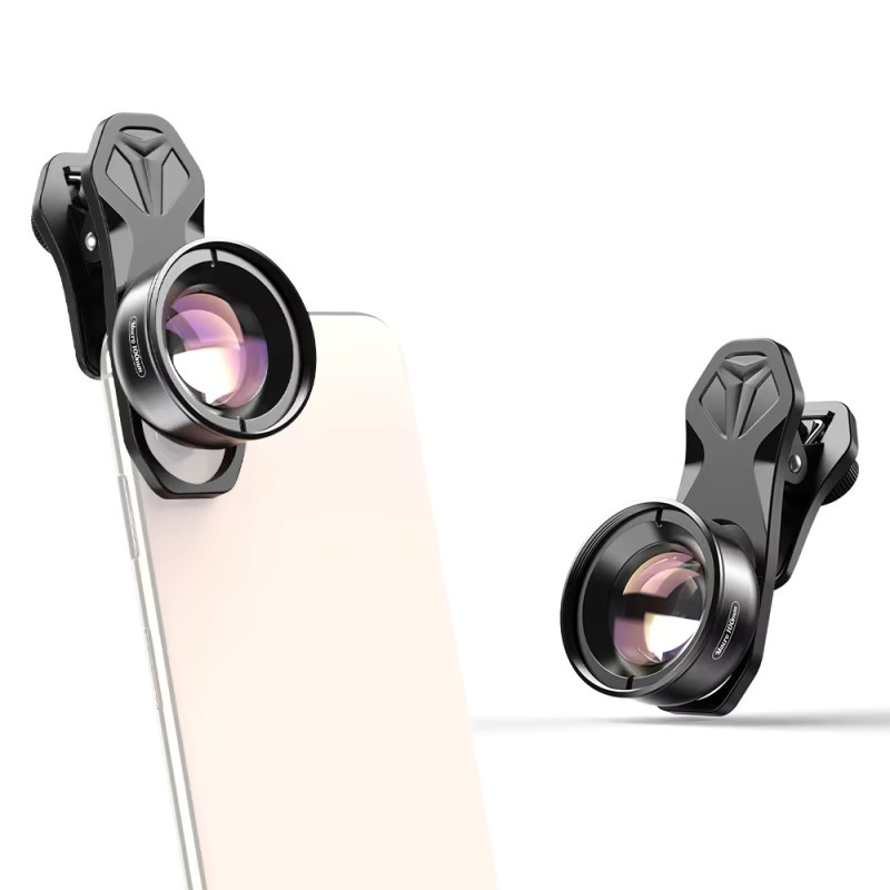APEXEL APL-HB100mm Universelles Smartphone-Makroobjektiv 4-in-1 Handy-Kameraobjektiv in Schwarz für iPhone 16/15/14/13/12/11 - Bild 5