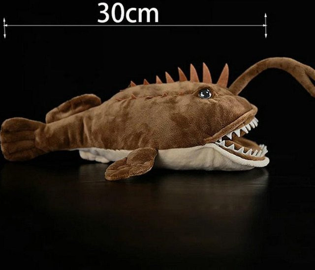 Kidsly Anglerfisch Seeteufel Lophius Americanus, Plüsch Spielzeug, ab 14 Jahren - Bild 1