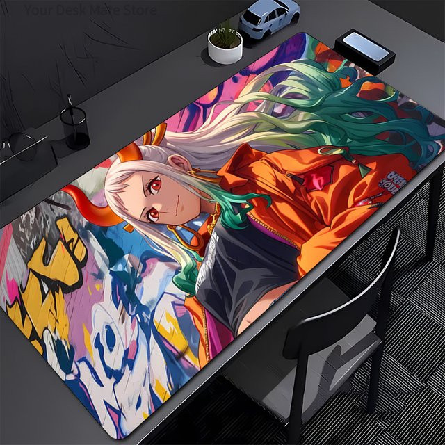 Bandai ONE PIECE Yamato Mauspad Anime Tastaturunterlage Multicolor - Bild 1