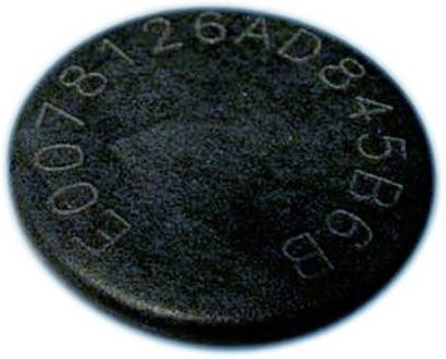 Pepperl+Fuchs RFID-Transponder IQC22-22-T9 Schwarz 50 Stück - Bild 1