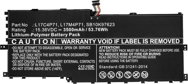 CoreParts MBXLE-BA0129 Notebook-Ersatzteil Akku in Schwarz - Bild 1