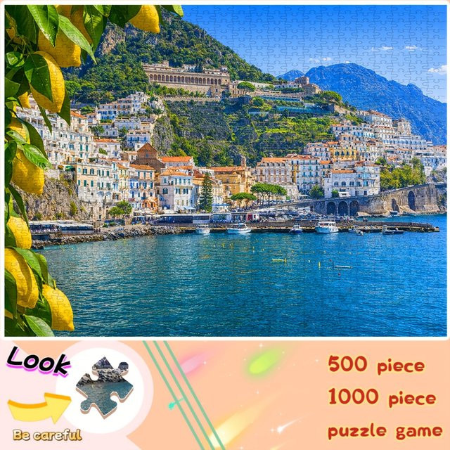 KAYOU Puzzle Amalfi-Küste, 1000 Teile - Bild 1