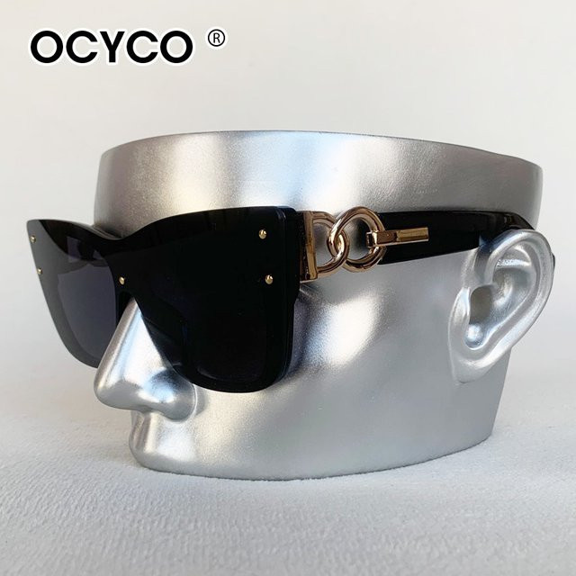 OCYCO Cat-Eye Sonnenbrille, Vollrand, Kunststoff, Schwarz, Damen - Bild 1
