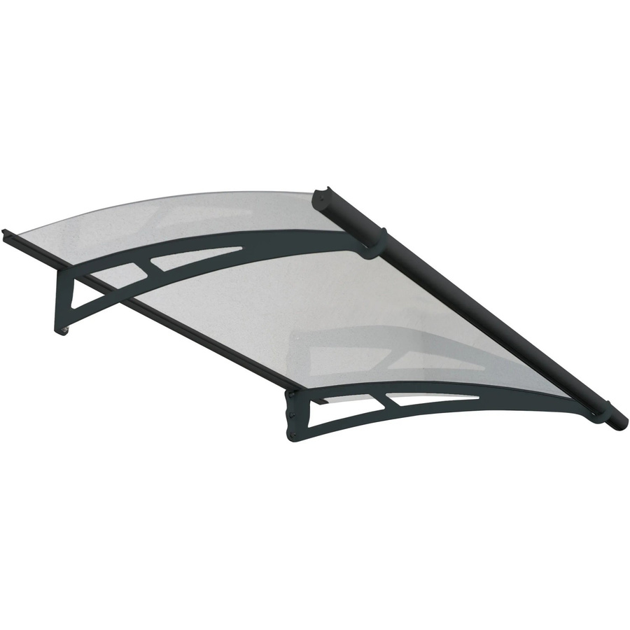 Palram Canopia Aquila Türvordach Anthrazit Klar L x B x H: 150,5 x 91,5 x 17,5 cm - Bild 2
