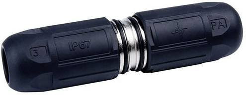 Telegärtner Kabelverbinder J80060A0000 IP67 Schwarz - Bild 1