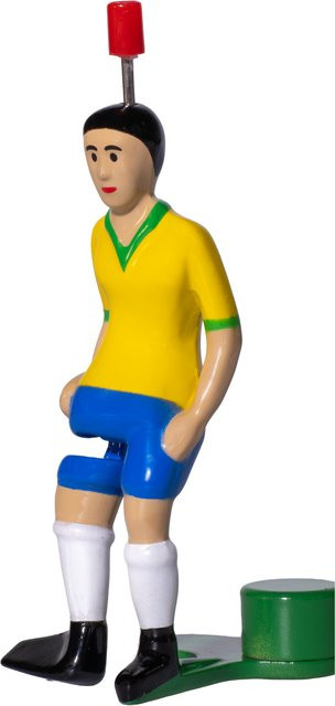TIPP-KICK Fußball Star-Kicker Brasilien Metall Zink - Bild 1