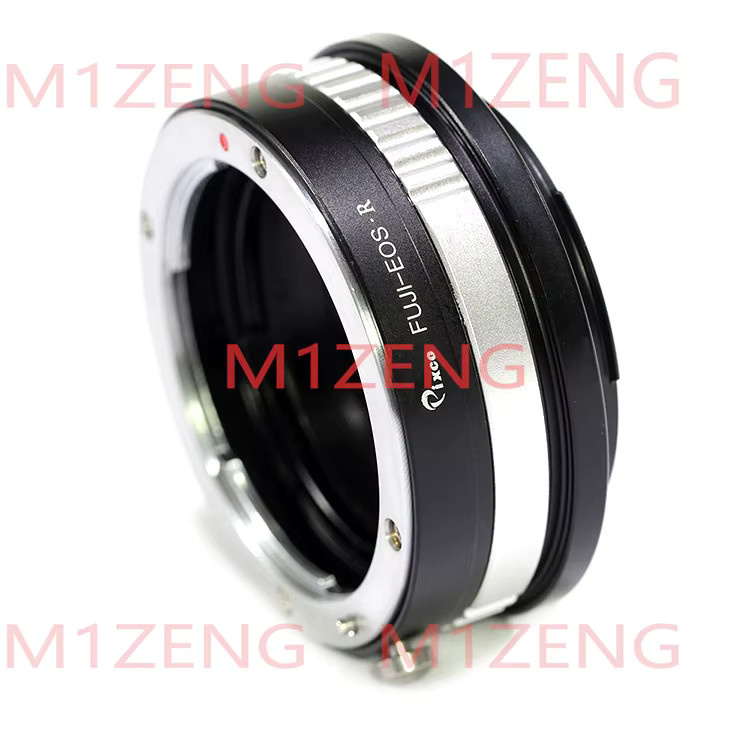 Fuji-EOSR Adapterring für Fujica X Old Fuji AX Objektive auf Canon RF-Anschluss, Schwarz - Bild 3