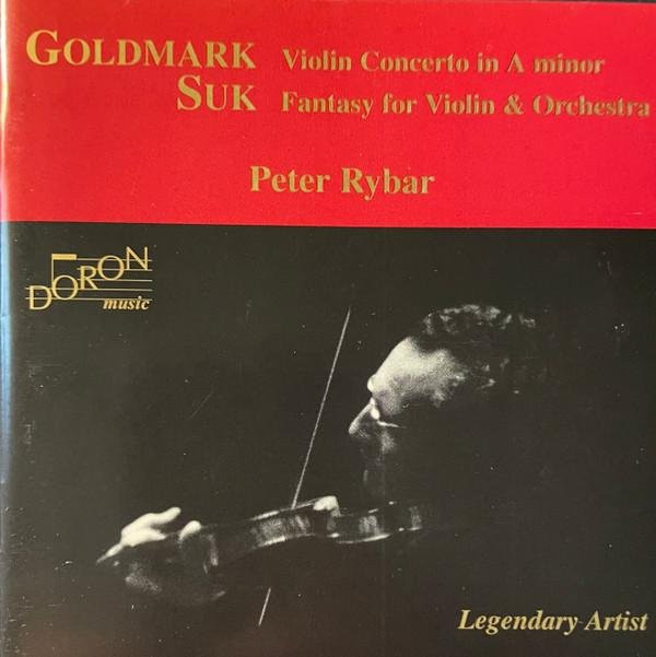 CD Karl Goldmark, Josef Suk, Peter Rybar - Violinkonzert in a-Moll, Doron Music Klassik, Rot - Bild 1