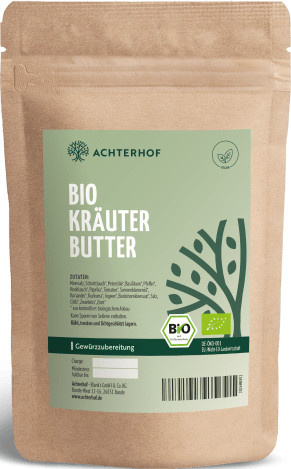 Achterhof Kräuterbutter Gewürzzubereitung Bio 100 g - Bild 1