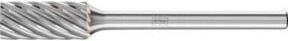 PFERD TOOLS Hartmetall Hochleistungsfrässtift INOX Zylinder ZYA Farbe: Silber, Durchmesser: 6 mm, Länge: 13 mm, Schaft-Durchmesser: 3 mm für Edelstahl - Bild 1