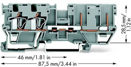 WAGO Basisklemme 769-171 in Grau - Bild 1