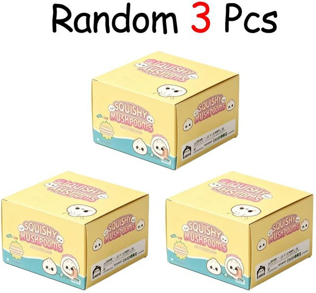 Cartoon-Knödel Squishy Plüsch Schlüsselanhänger, Blind Box, ab 14 Jahren - Bild 1