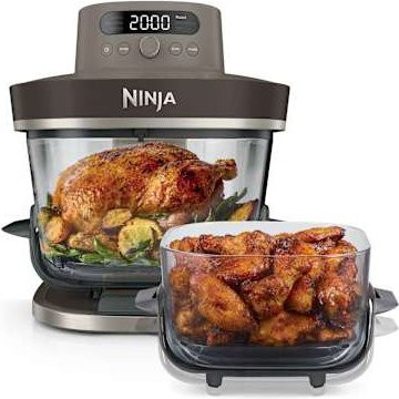 Ninja CRISPi PRO Grill AS104EUBR Heißluftfritteuse in Anthrazit von SharkNinja - Bild 1