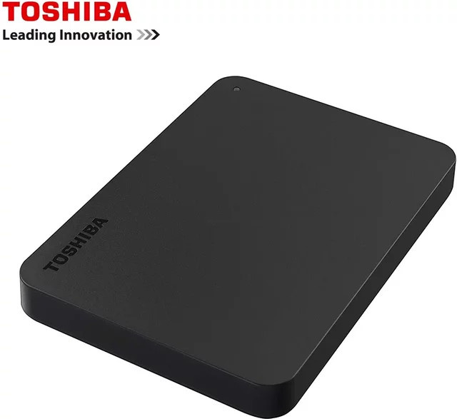 Toshiba Canvio Basics Externe Tragbare Festplatte HDD USB 3.0 Schwarz 500 GB - Bild 1