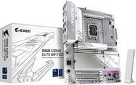 Gigabyte B860 AORUS ELITE WIFI7 ICE Mainboard in Weiß mit LGA1851, DDR5, Wi-Fi und Bluetooth - Bild 1