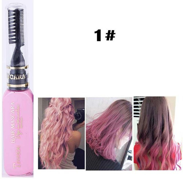 TEAYASON Temporäre Haarfarbe Creme, Unisex, 13 Farben - Bild 1