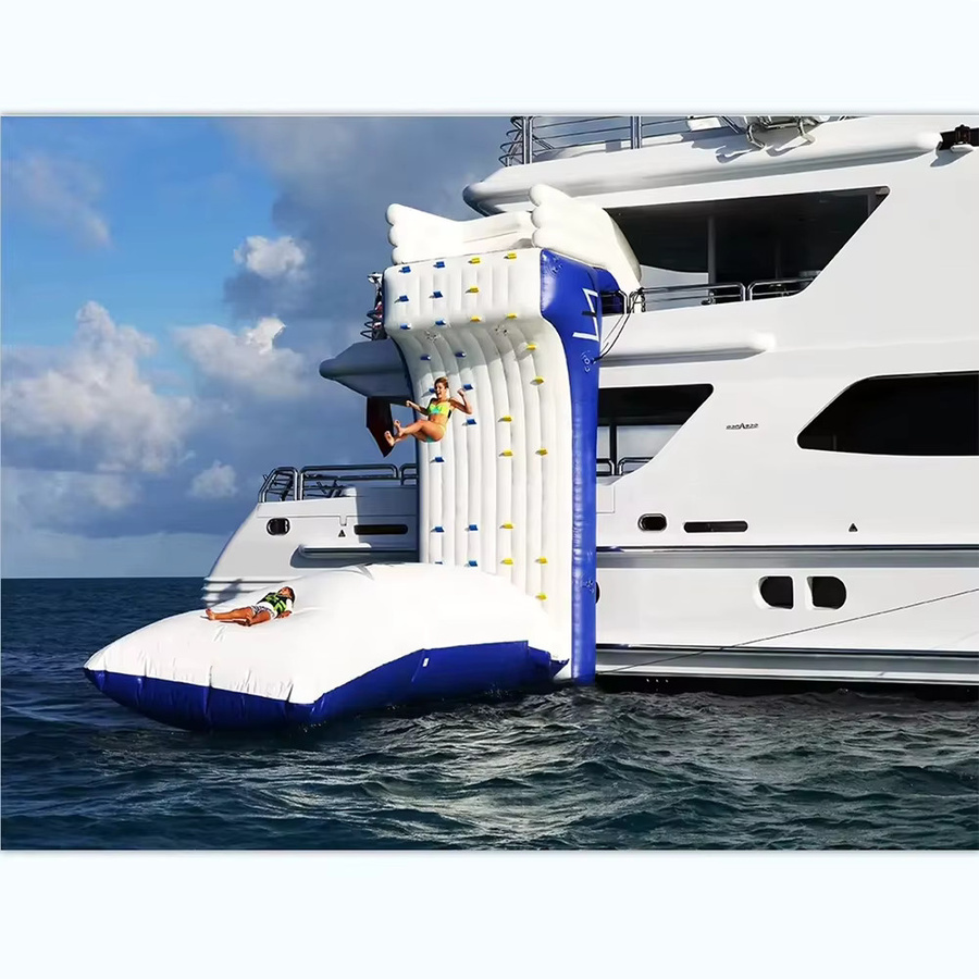 Ejia Aufblasbare Yacht Kletter Rutsche Wand, Wasserspielgeräte, Sport - Bild 3