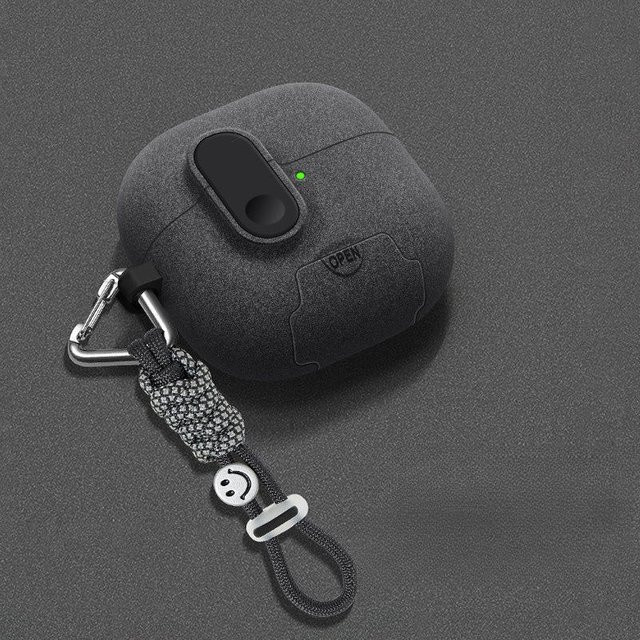 Elastische Schutzhülle für Huawei Freeclip 2 und Freebuds Pro 5 Bluetooth Kopfhörer in Grau - Bild 1