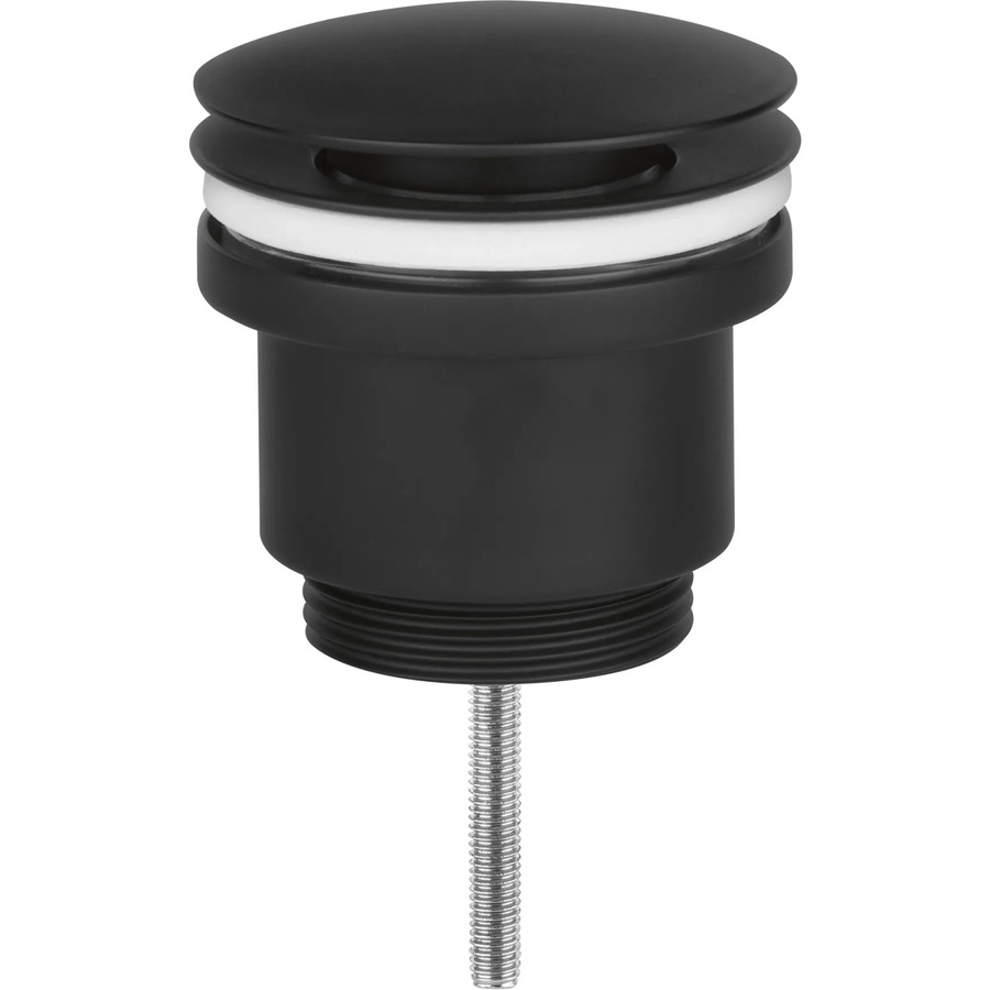 baliv Push-Ventil PV-3420 für Waschbecken aus Messing in Schwarz-Matt - Bild 2