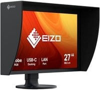 EIZO ColorEdge CG2700S LED-Monitor, 27 Zoll, QHD 2560 x 1440 Pixel, IPS, Schwarz, USB-C - Bild 1