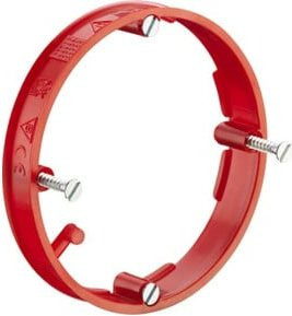 Kaiser Putzausgleichring Durchmesser: 7 cm, Höhe: 1,2 cm, Farbe: Rot - Bild 1
