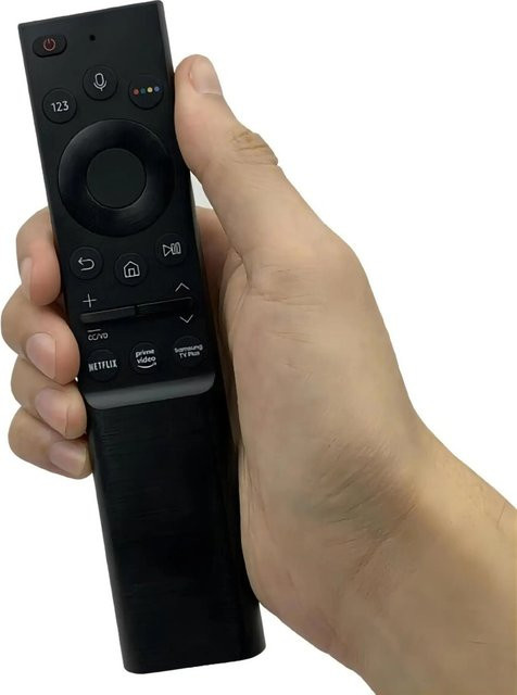 Samsung BN59-01330A Sprachfernbedienung in Schwarz als universeller Ersatz für 4K 8K UHD LED LCD HDTV Fernseher - Bild 1