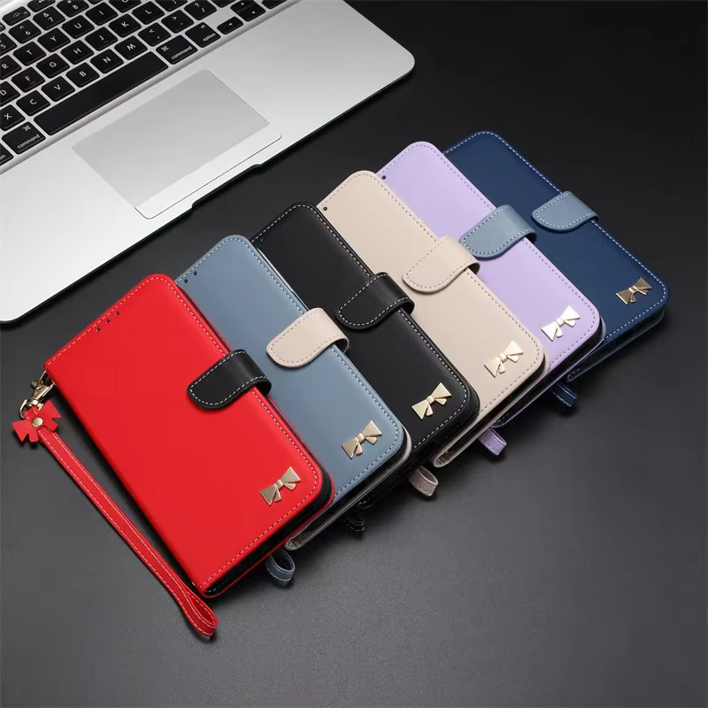 Leder Flip Case für Xiaomi 13T Pro in Beige mit Kartenhalter und Brieftasche - Bild 3