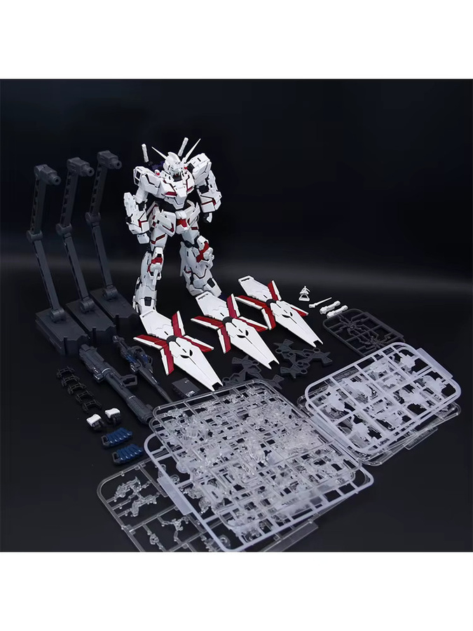 Bandai Gundam Mgex Rx-0 Einhorn 2202, Modellbausatz, Roboter - Bild 3