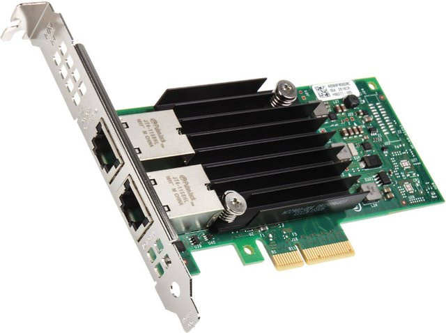 Intel Adap OEM X550-TA2 Ethernet 10Gb PCIe 3.0 Netzwerkkarte in Schwarz - Bild 1