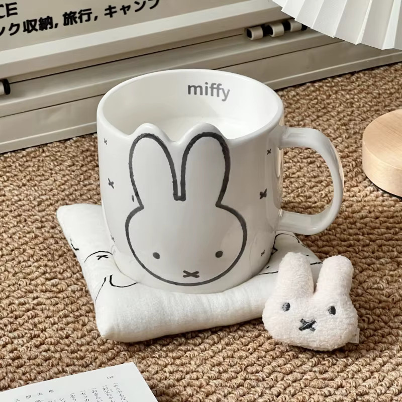 Miffy Keramiktasse Hasenkopf in Weiß für Erwachsene - Bild 2