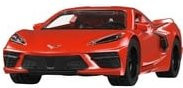 SIKU Chevrolet Corvette Stingray Sportwagen Modellauto in Rot, Maßstab 1:50