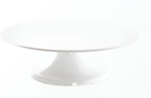 Schneider Tortenplatte aus Melamin in Weiß, Höhe: 10 cm, Durchmesser: 32 cm - Bild 1